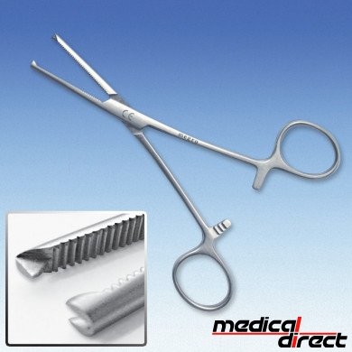 Arterieklem Kocher recht, 16 cm