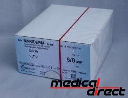 Mariderm USP 5/0 naald DS16 draadlengte 45 cm (24)