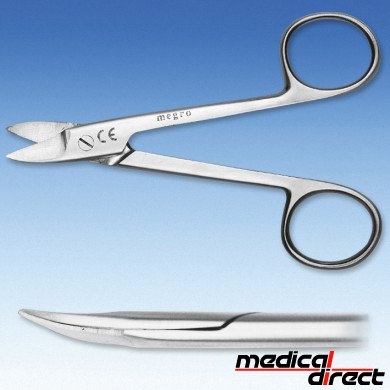 Noyes micro veerschaar 12,5 cm