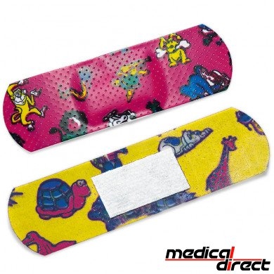 Eilandpleister kindermotief 19 x 72 mm en 19 x 63 mm