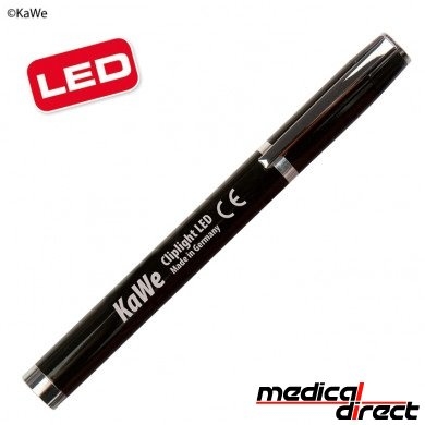 Kawe Cliplight LED diagnostiek penlight, zwart