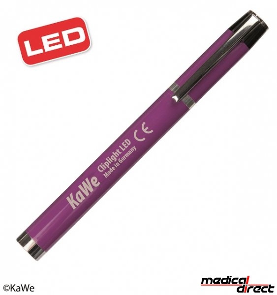 KaWe Cliplight LED diagnostiekpenlight, lila