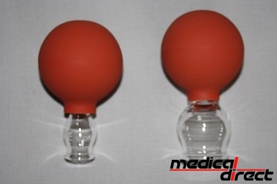 Schropfglas met bal nr. 0  Ø 1 cm