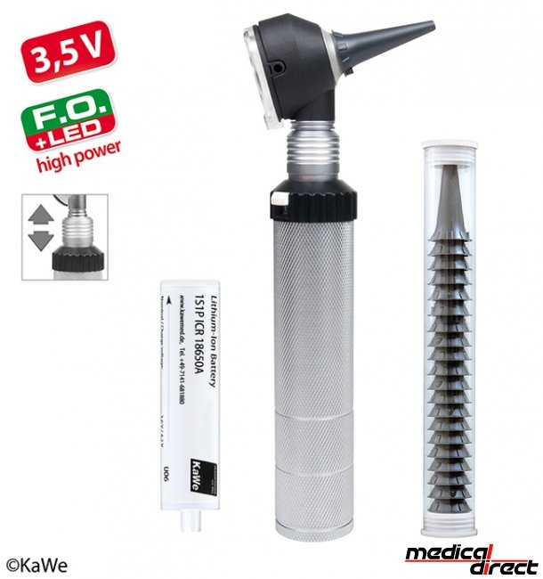 Kawe combilight F.O.30 LED High Power otoscoop