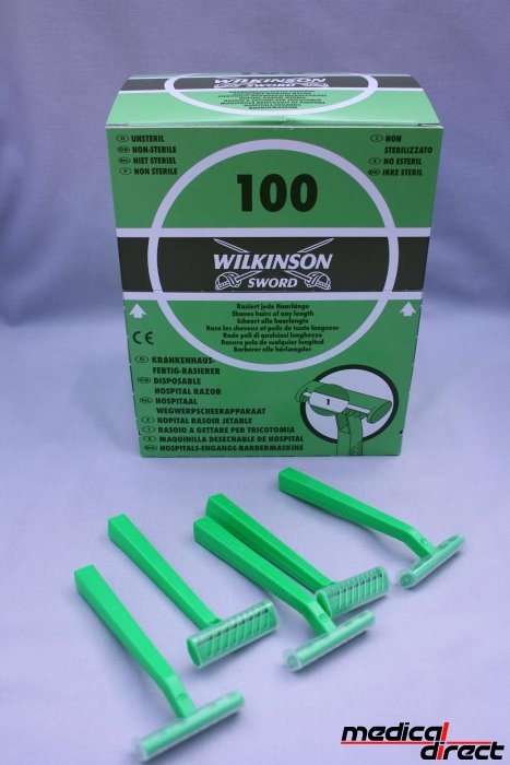 Scheermes Wilkinson 182H eensnijdig, niet steriel