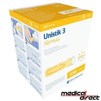 Owen Mumford Unistik 3 Normal 23G bloedlancetten
