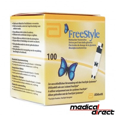 Freestyle teststrips
