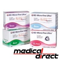 BD micro-fine ultra pennaald 31G 0,25 x 5 mm