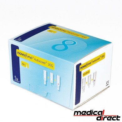 NovoFine autocover veiligheidspennaald 30G 0,30 x 8 mm