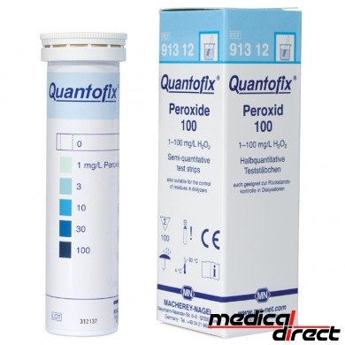 Quantofix peroxide 100, Semi Quantitative teststrip 6 x 95 m