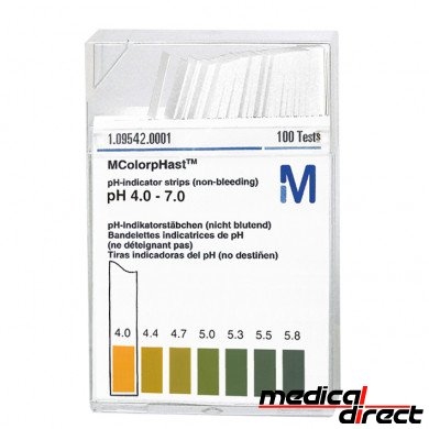 PH indicator teststrips pH 4 - 7 speciaal indicator