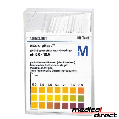 PH indicator teststrips pH 5 - 10 neutralit