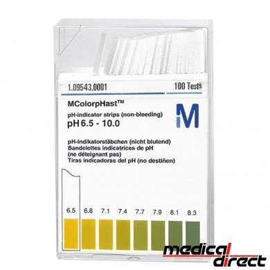 PH indicator teststrips pH 0 - 14 universele indicator