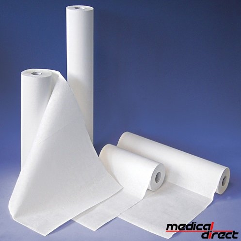Onderzoekbankpapier 59 cm x 50 mtr ongeperforeerd