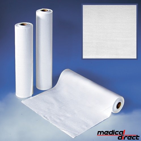 Onderzoekbankpapier 50 cm x 50 mtr en PE-folie
