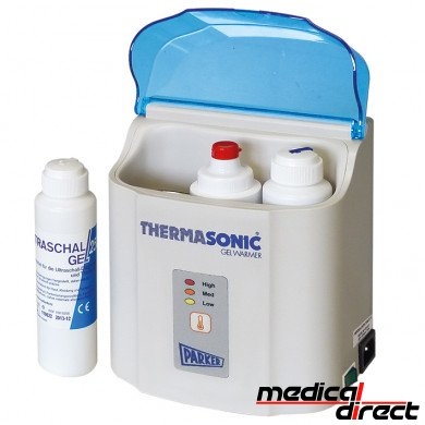 Parker thermasonic gelwarmer voor 3 flacons van 250 ml