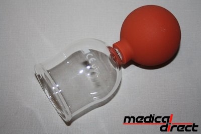 Schropfglas met bal nr.3  Ø 4 cm