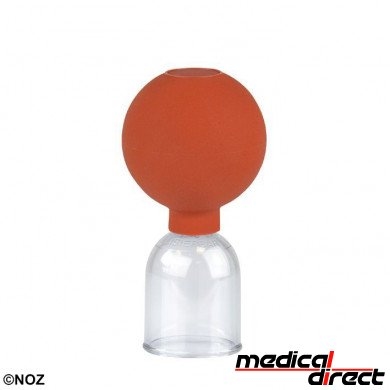 Schropfglas acryl met bal nr.2  Ø  3,5 cm