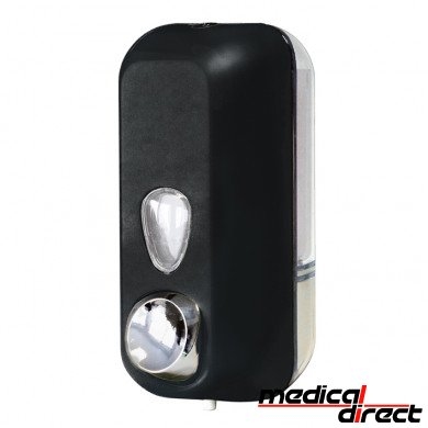 Zeepdispenser 550 ml, kunststof zwart