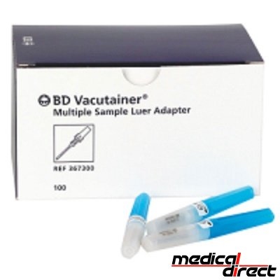 BD vacutainer luer adapter, steriel