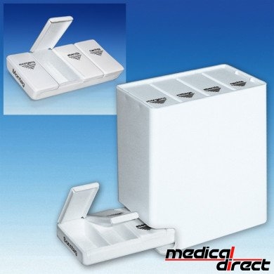Medicijndispenser voor de gehele week