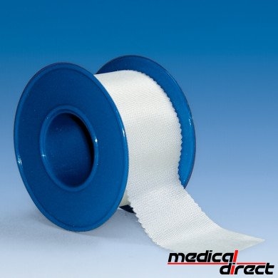 Hechtpleister silk kliniek 9,1 mtr x 2,5 cm wit