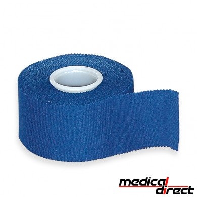 Sporttape 10 mtr x 3,75 cm blauw
