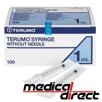 Terumo tuberculinespuit 1 ml met naald 0,45 x 12 mm