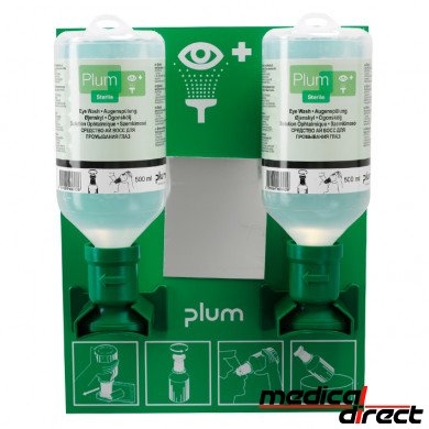 Plum oogspoelstation 2 x 500 ml