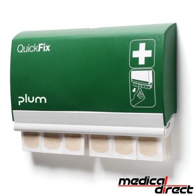 Plum QuickFix pleisterdispenser met elastische pleisters
