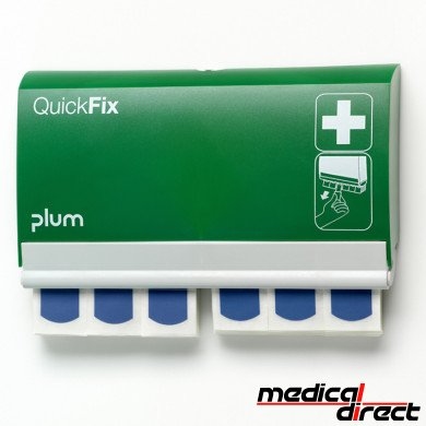 Plum QuickFix pleisterdispenser met blue detectable pleister