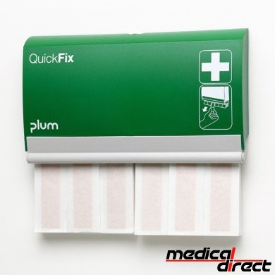 Plum QuickFix pleisterdispenser met 2 x elastic long
