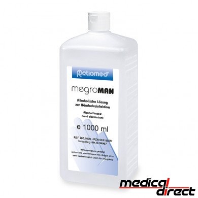 MegroMAN handdesinfectie 500 ml