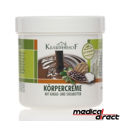 Krauterhof bodycreme met cacao en sheabutter 250 ml