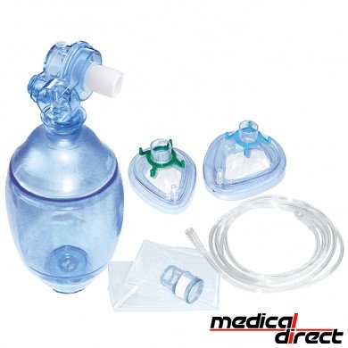Beademingsballon AERObag met masker Gr. 3 en 5