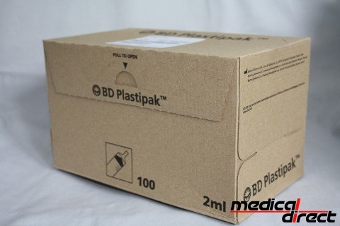 BD Plastipak 3-delige injectiespuit