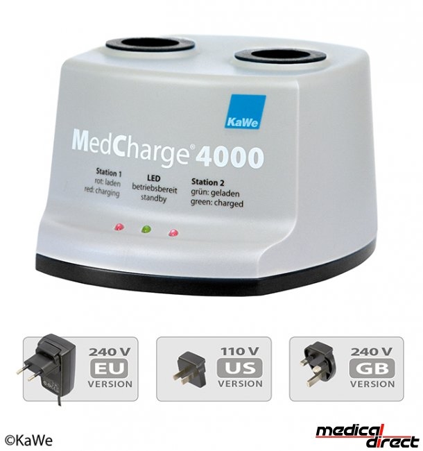 Kawe MedCharge 4000 voor oplaadbare handgrepen