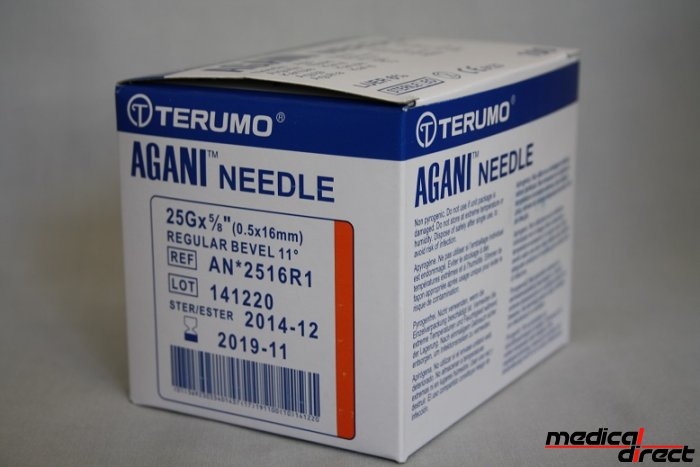 Terumo Agani injectienaald 0,50 x 16 mm