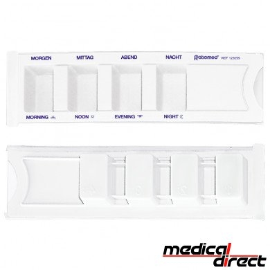 Medicijndispenser, dagdeel