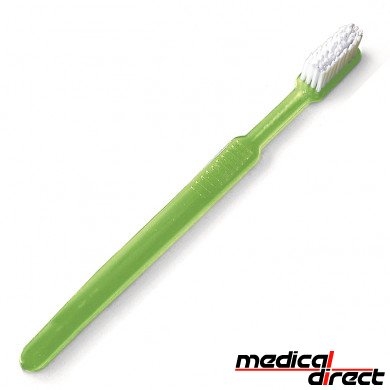 Disposable tandenborstel met tandpasta, limoen