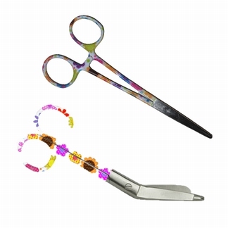 Verbandschaar en kocher little flowers