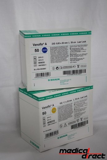 B. Braun venofix punctienaald 19G 1,1 x 20 mm