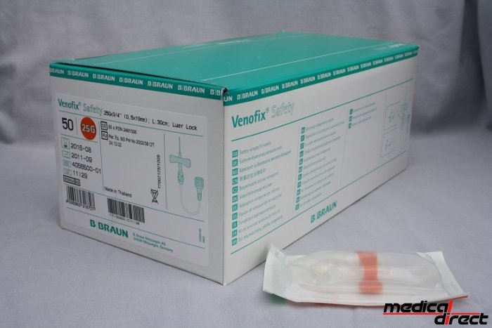 B. Braun venofix safety perfusienaald 21G 0,8 x 19 mm