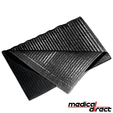 Patiënten servetten 2-laags 33 x 45 cm, zwart