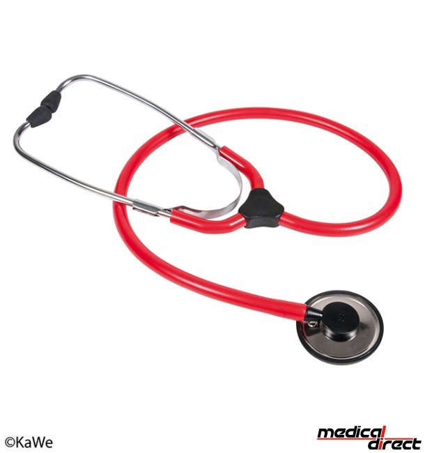 Kawe stethoscoop colorscop plano, rood