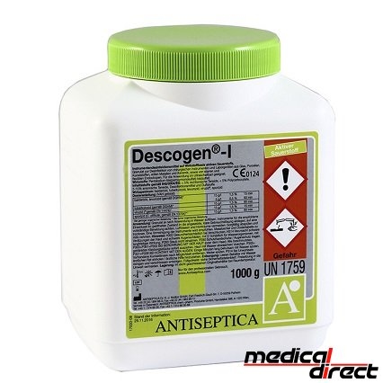Antiseptica Descogen I poeder 1 kg instrumentendesinfectie