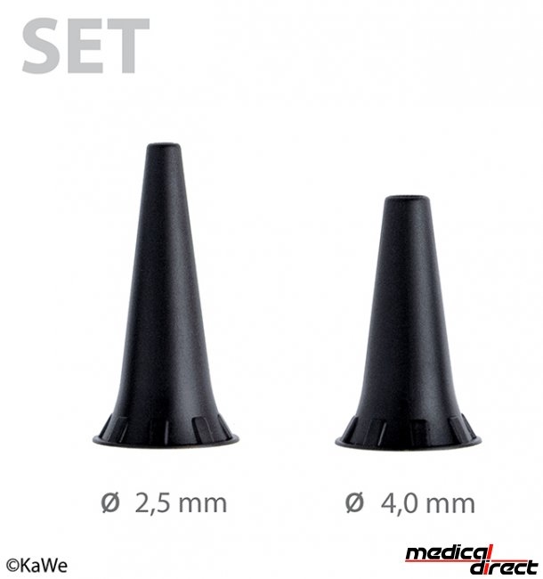 Oortrechterset Ø 2,5 en 4,0 mm