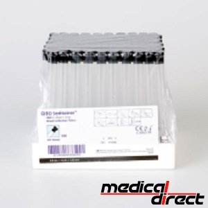 BD seditainer 5 ml met NaCi en conventionele stopjes