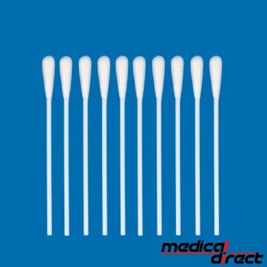 Wispy wattenstaaf kunststof 15 cm Ø 4 mm tip Ø 12 mm