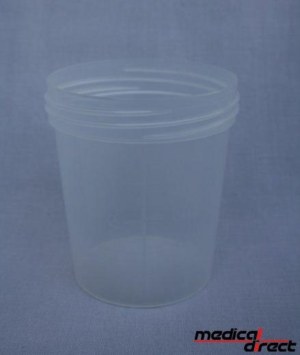Urinepot 100/125 ml zonder schroefdeksel (1000 )